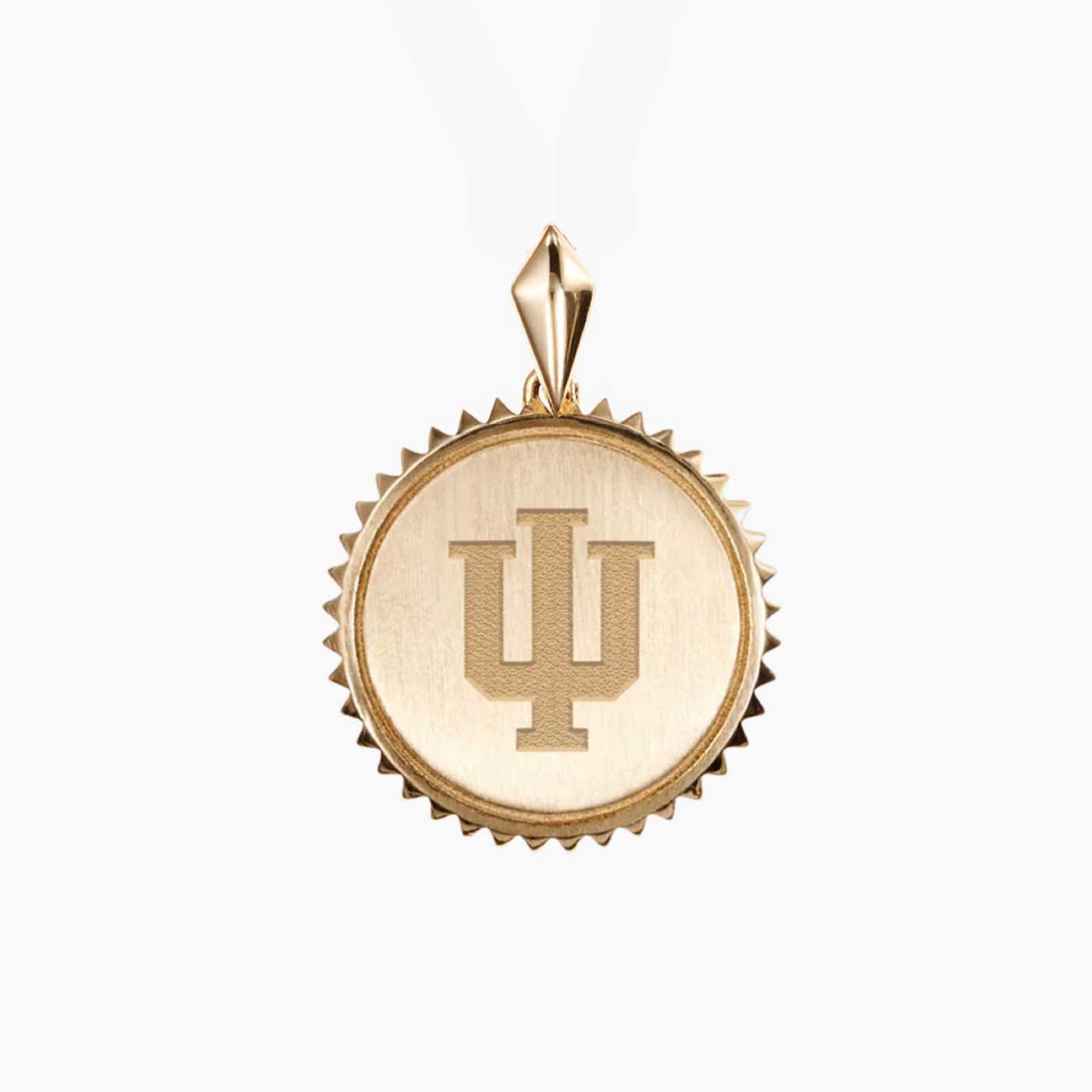 Indiana Logo Sunburst Pendant
