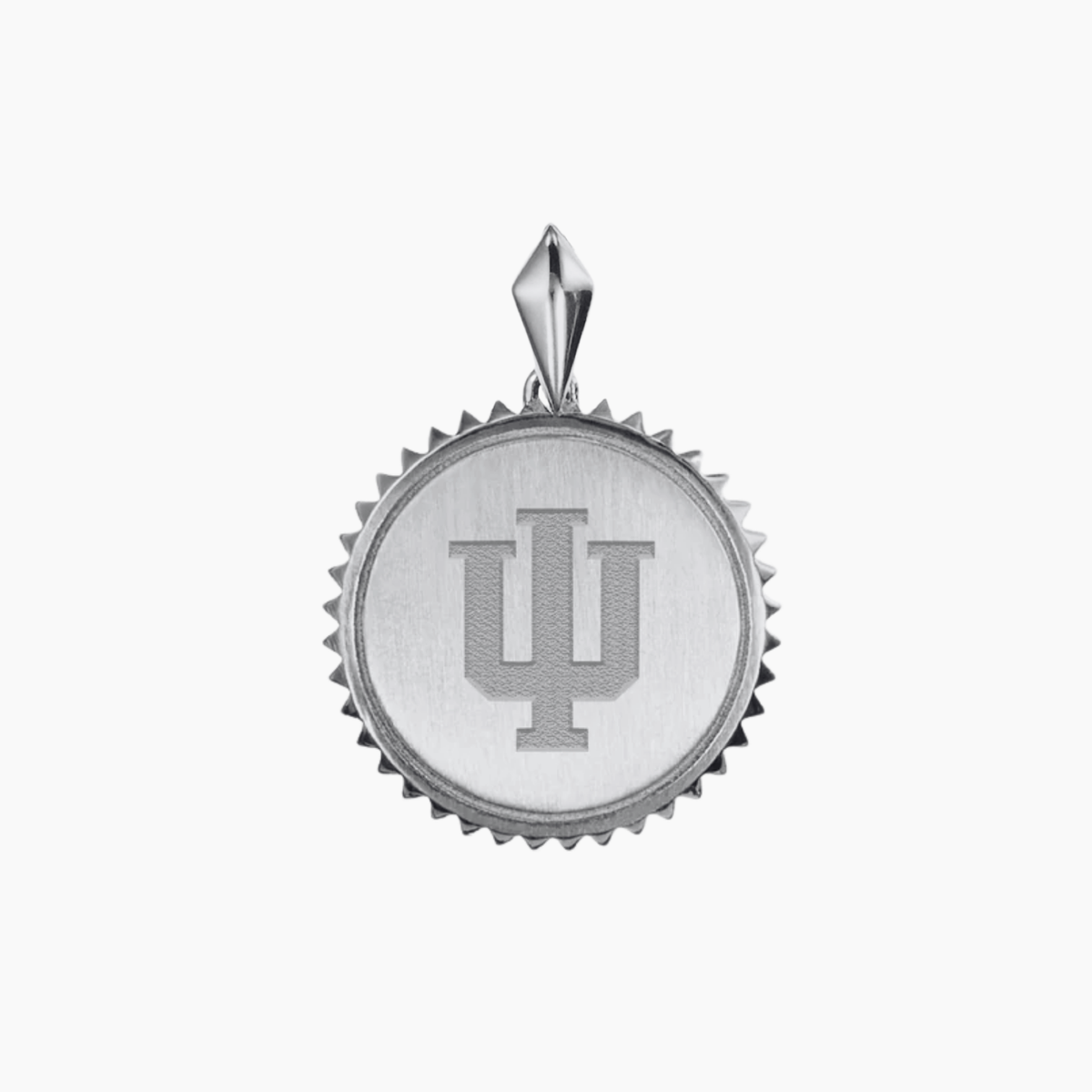 Indiana Logo Sunburst Pendant