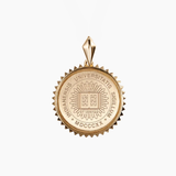 Indiana Sunburst Crest Pendant