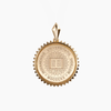 Indiana Sunburst Crest Pendant