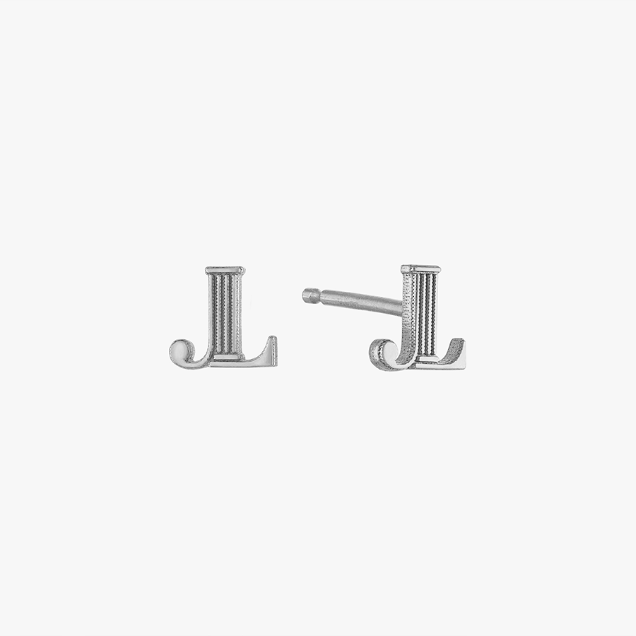 Junior League Letter Stud Earring