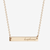Johns Hopkins Horizontal Bar Necklace