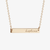 Johns Hopkins Horizontal Bar Necklace