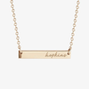 Johns Hopkins Horizontal Bar Necklace