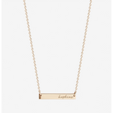Johns Hopkins Horizontal Bar Necklace