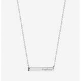 Johns Hopkins Horizontal Bar Necklace