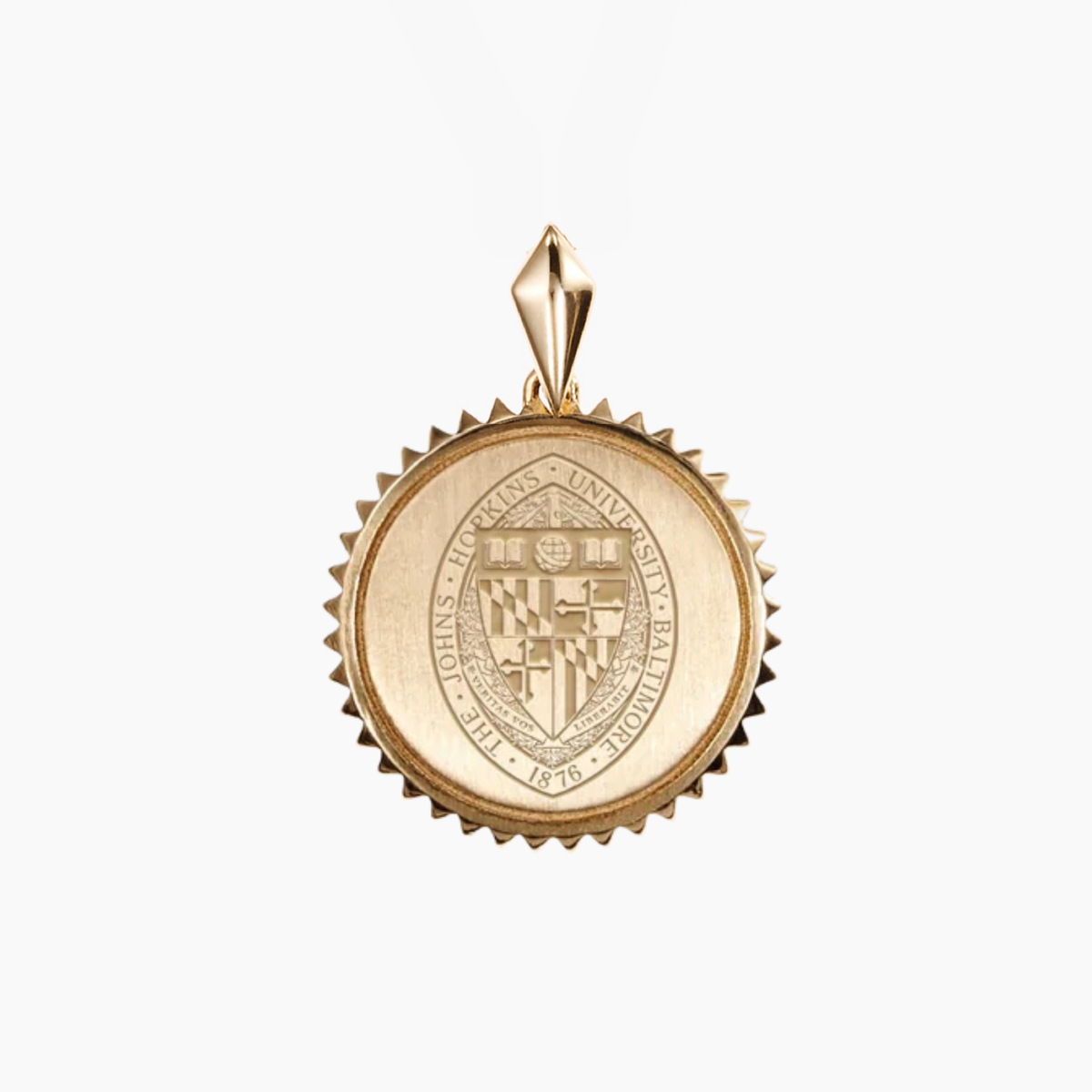 Johns Hopkins Sunburst Pendant