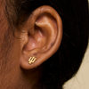 Indiana IU Stud Earring