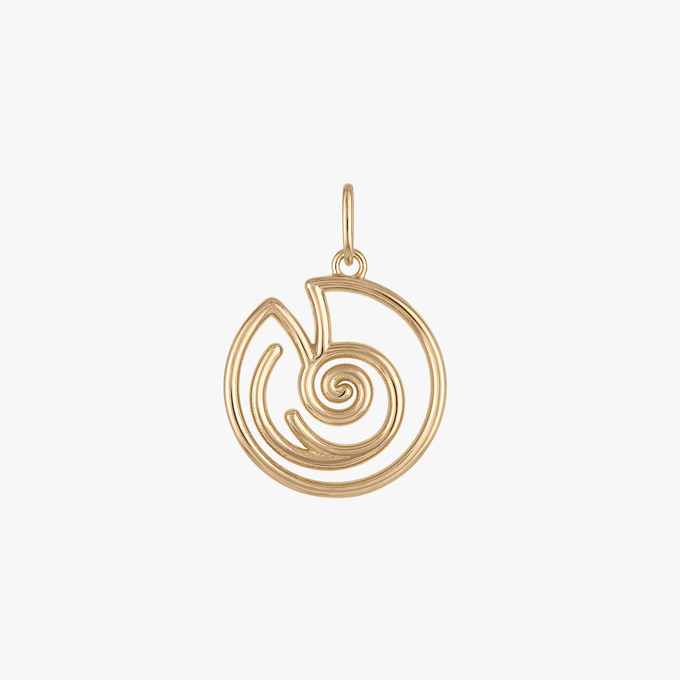 Kappa Delta Nautilus Shell Charm
