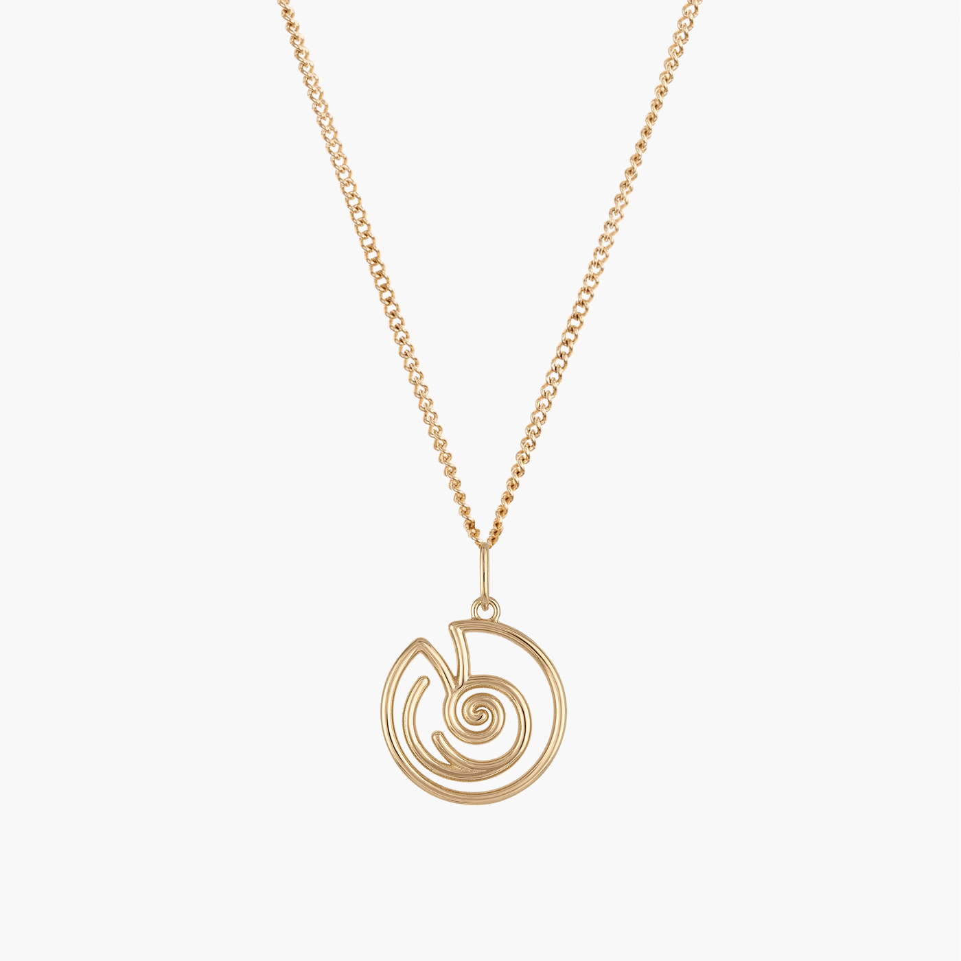 Kappa Delta Nautilus Shell Charm