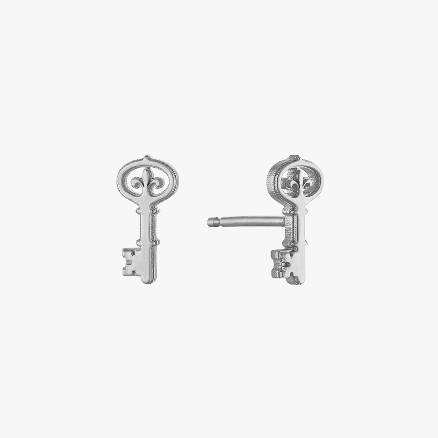 Kappa Kappa Gamma Key Stud Earrings