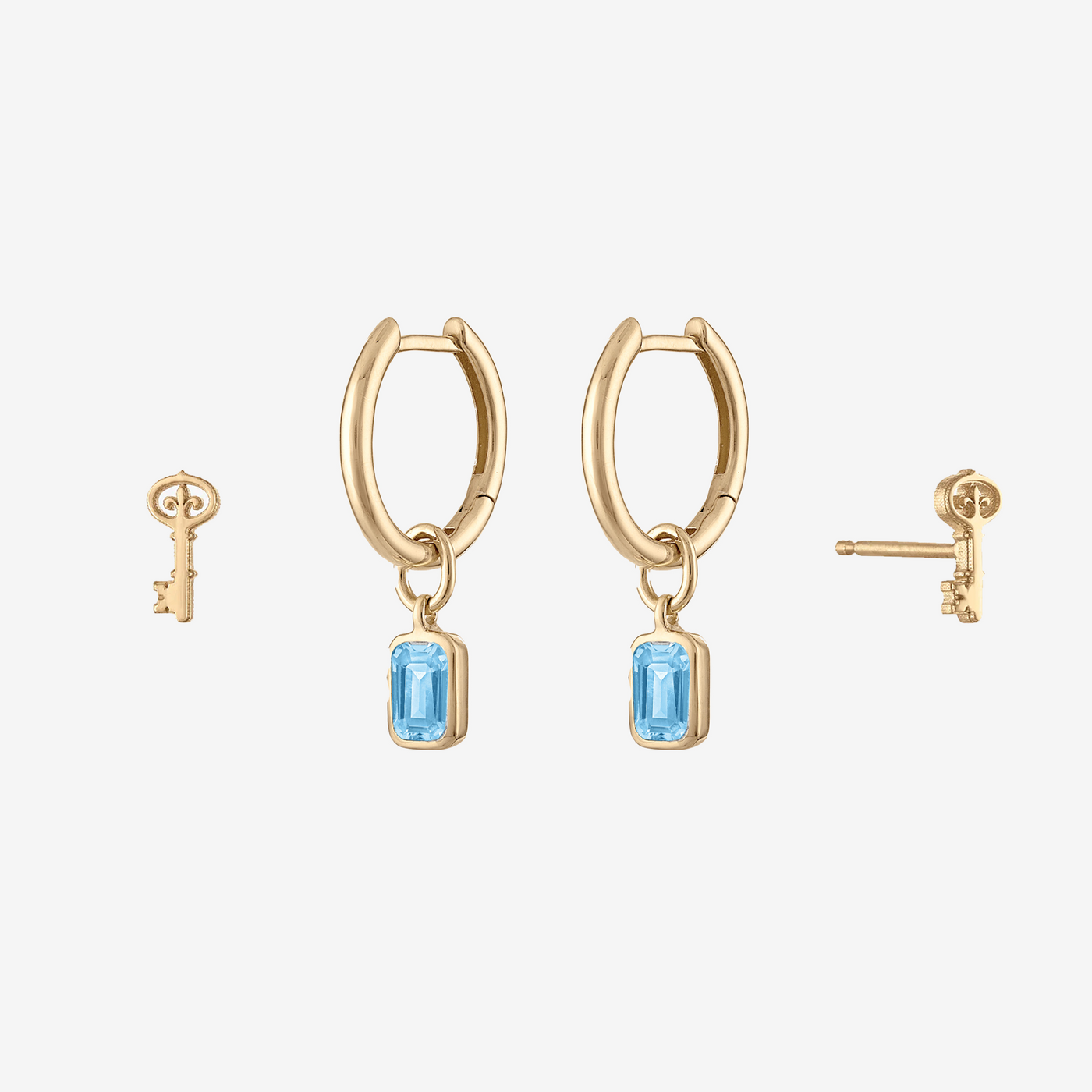 Kappa Kappa Gamma Key Classic Earring Bundle