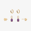 Kansas State Florentine Earring Bundle