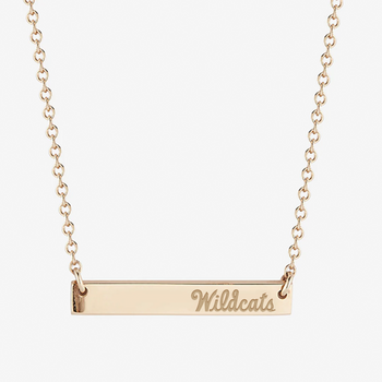 Kansas State Wildcats Horizontal Bar Necklace