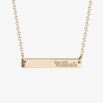 Kansas State Wildcats Horizontal Bar Necklace