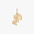 Kansas Vintage Jayhawk Charm