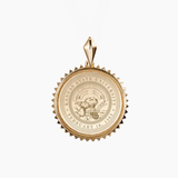 Kansas State Sunburst Pendant