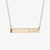 Kappa Alpha Theta Horizontal Bar Necklace