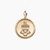 Kappa Alpha Theta Sunburst Crest Pendant