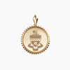 Kappa Alpha Theta Sunburst Crest Pendant