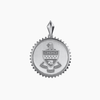 Kappa Alpha Theta Sunburst Crest Pendant