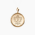 Kappa Kappa Gamma Sunburst Crest Pendant