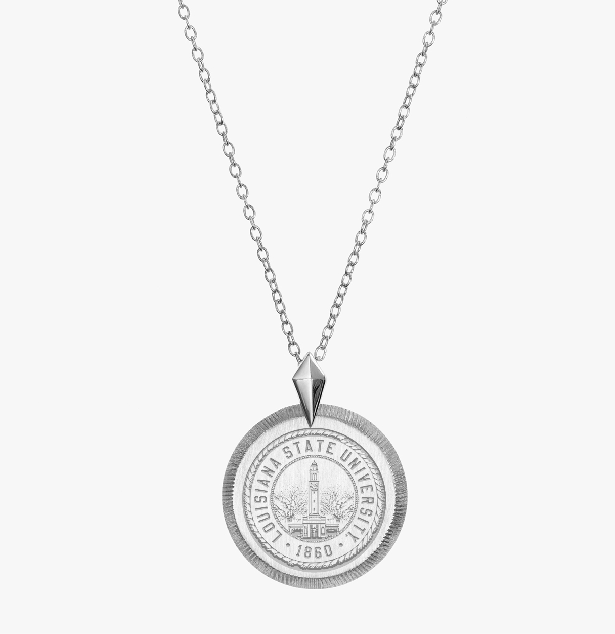 LSU Seal Florentine Pendant