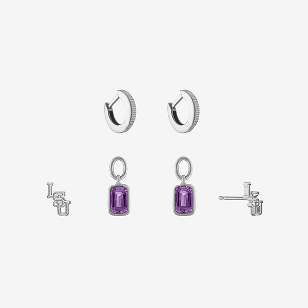 LSU Florentine Earring Bundle