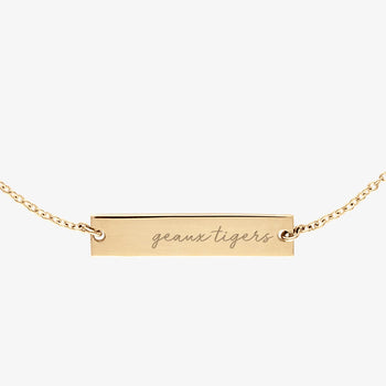 LSU Geaux Tigers Bracelet