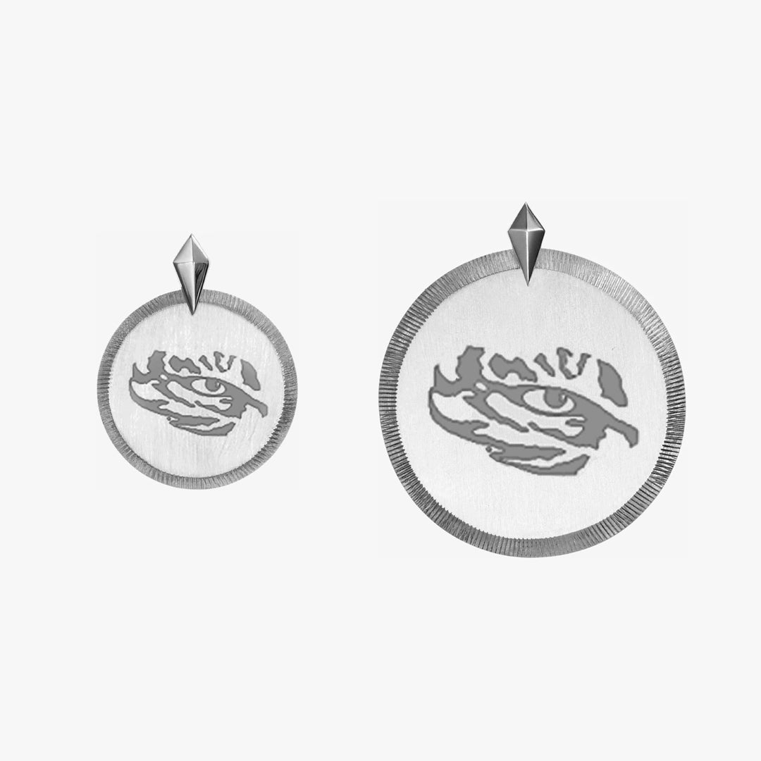 LSU Tiger Florentine Pendant