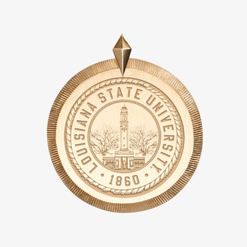 LSU Seal Florentine Pendant