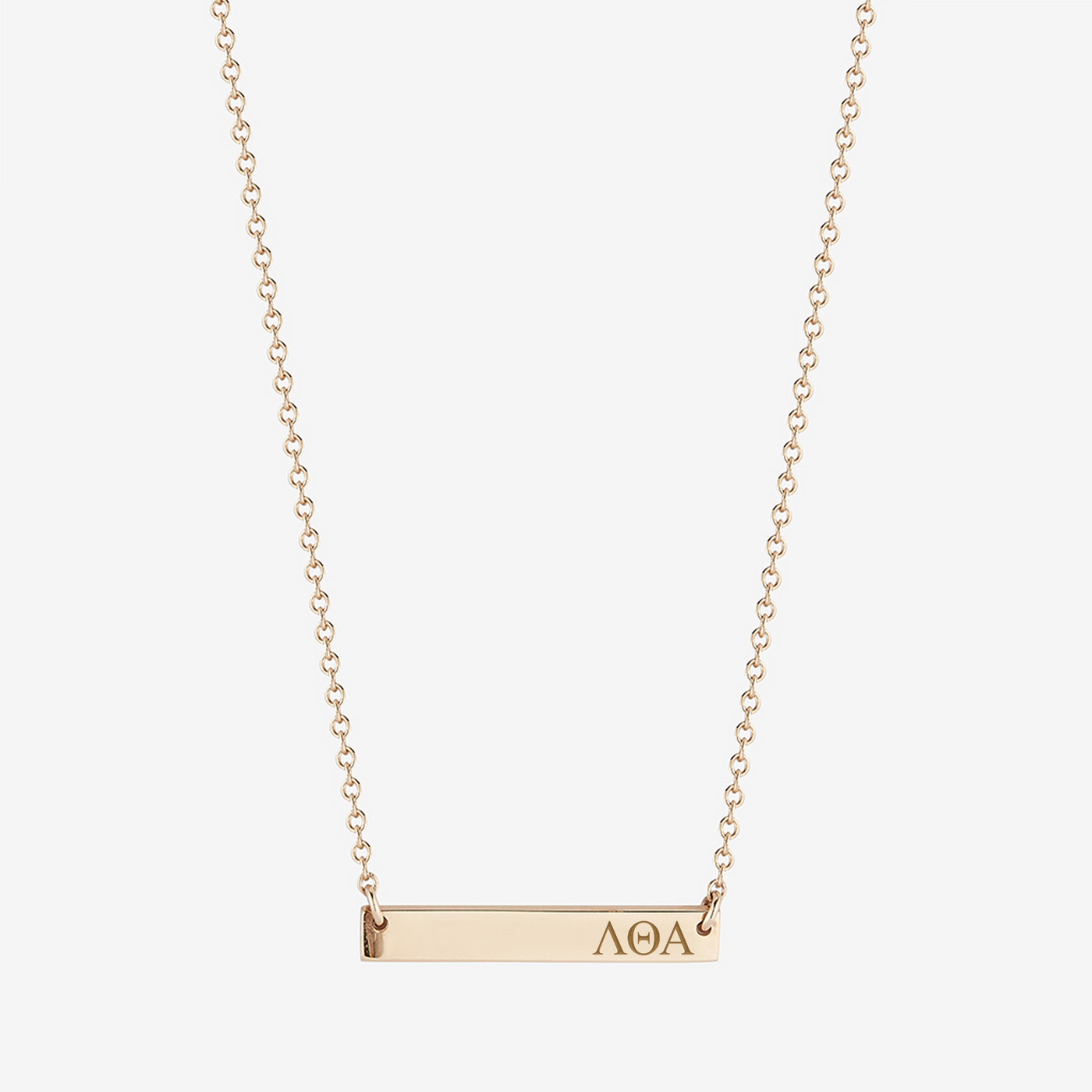 Lambda Theta Alpha Horizontal Bar Necklace