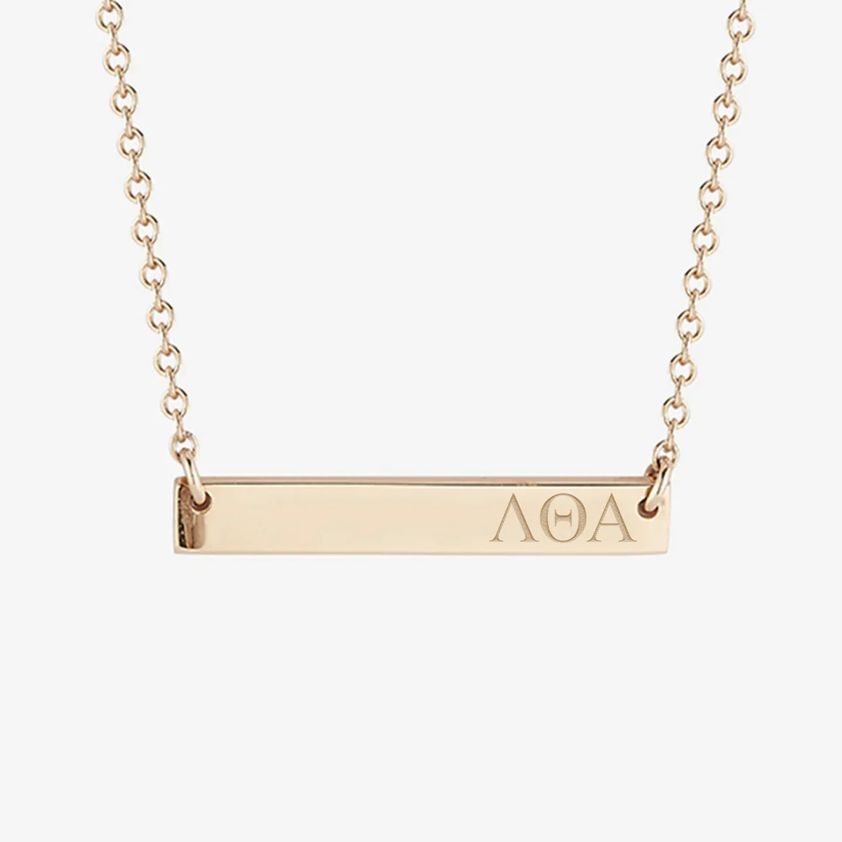 Lambda Theta Alpha Horizontal Bar Necklace