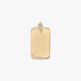 Custom Diamond Ingot Pendant