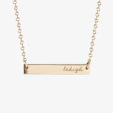 Lehigh Horizontal Bar Necklace