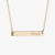 Lehigh Horizontal Bar Necklace