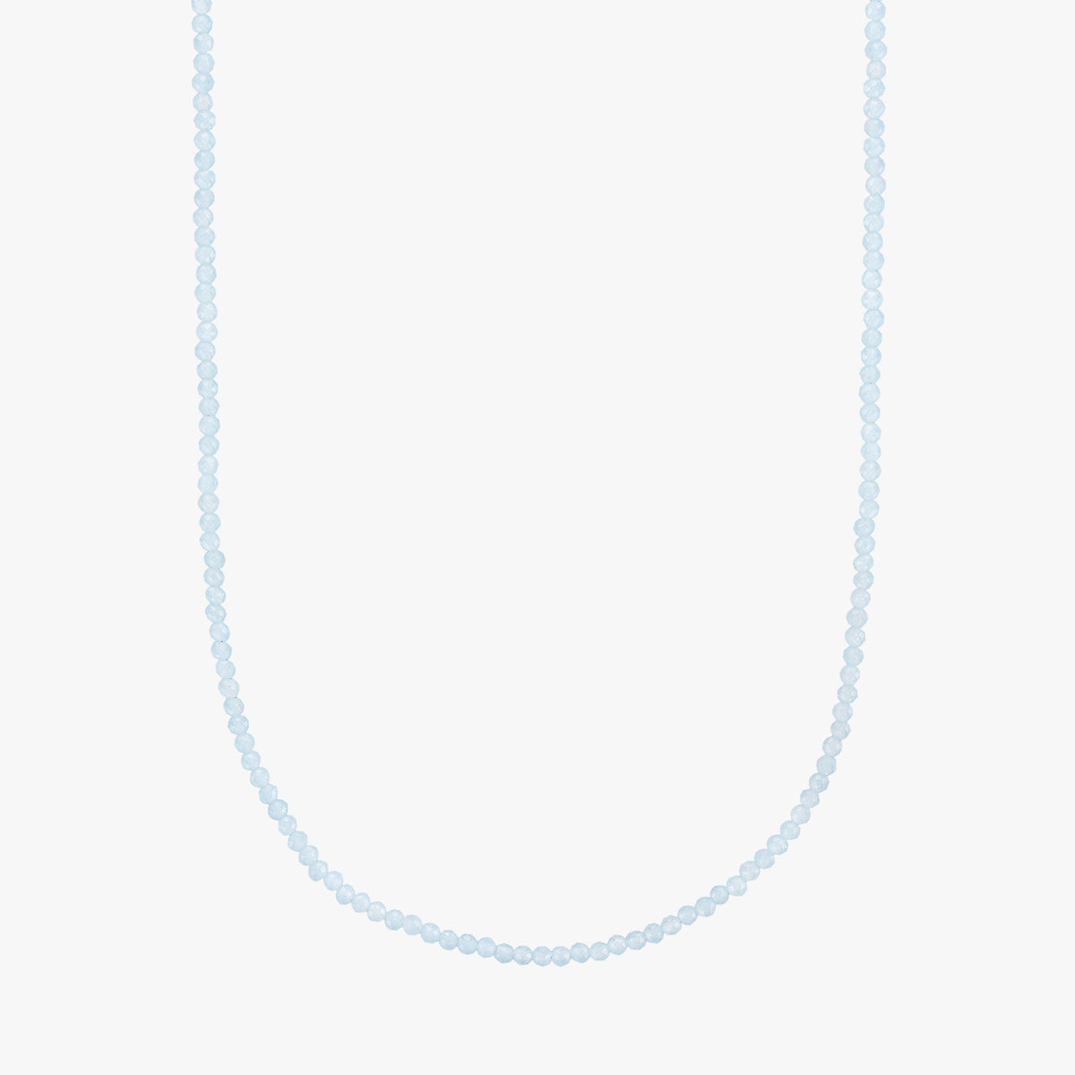 Light Blue Beaded Necklace