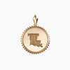Louisiana Tech Logo Sunburst Pendant
