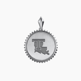 Louisiana Tech Logo Sunburst Pendant