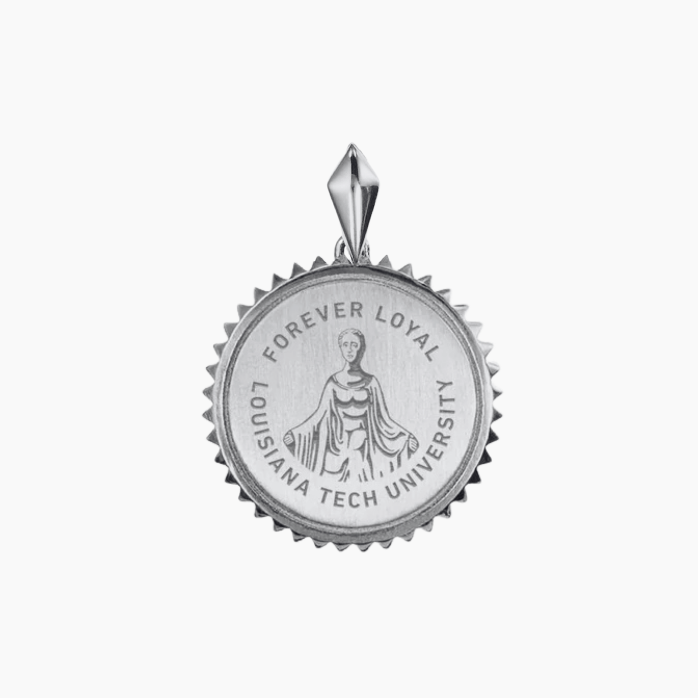 Louisiana Tech Sunburst Pendant