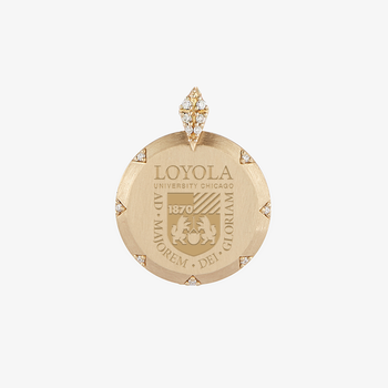 Loyola Chicago 7-Point Diamond Pendant