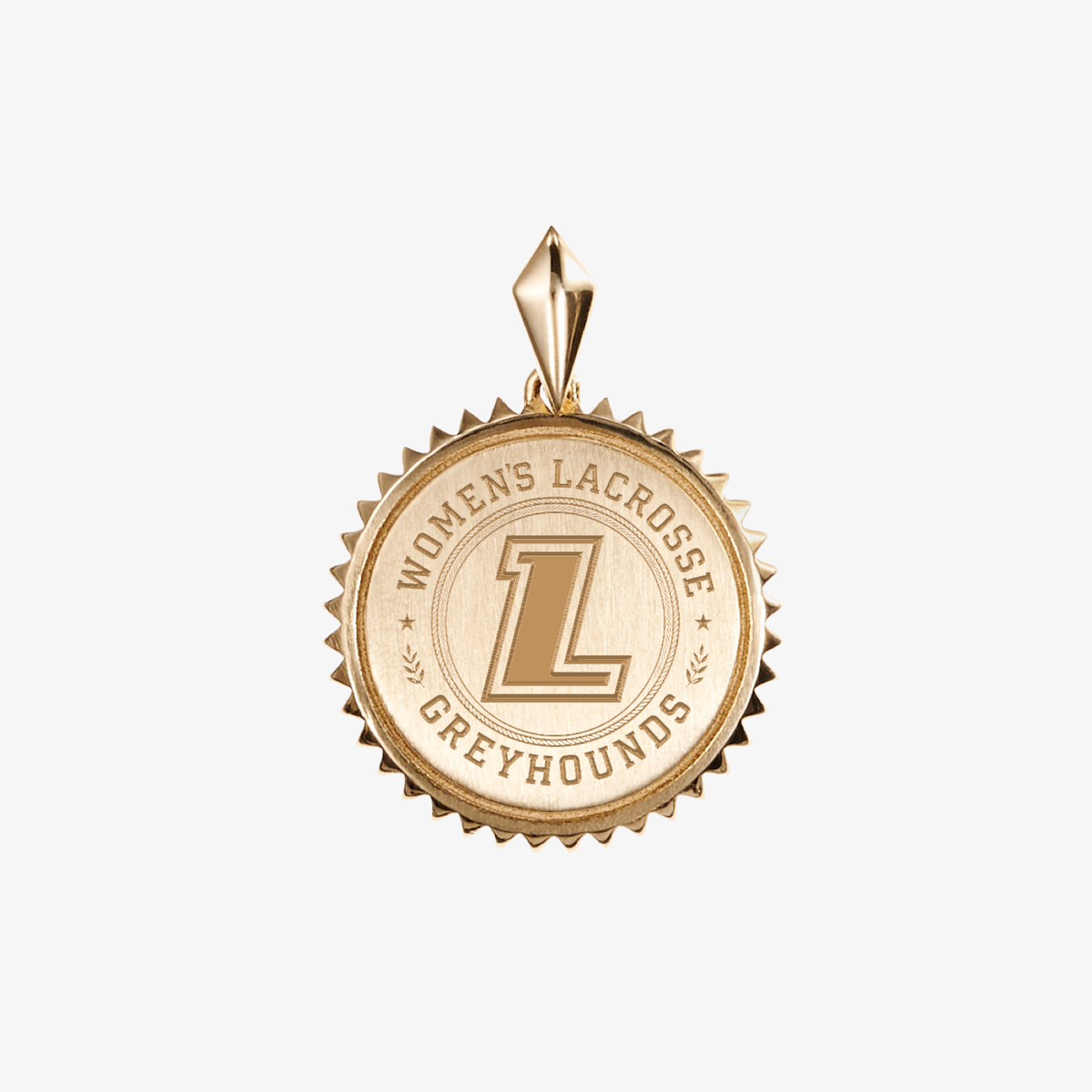 Loyola of Maryland Lacrosse Sunburst Pendant
