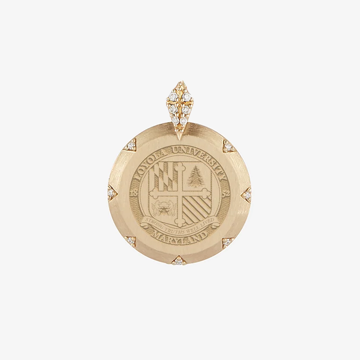 Loyola of Maryland 7-Point Diamond Pendant