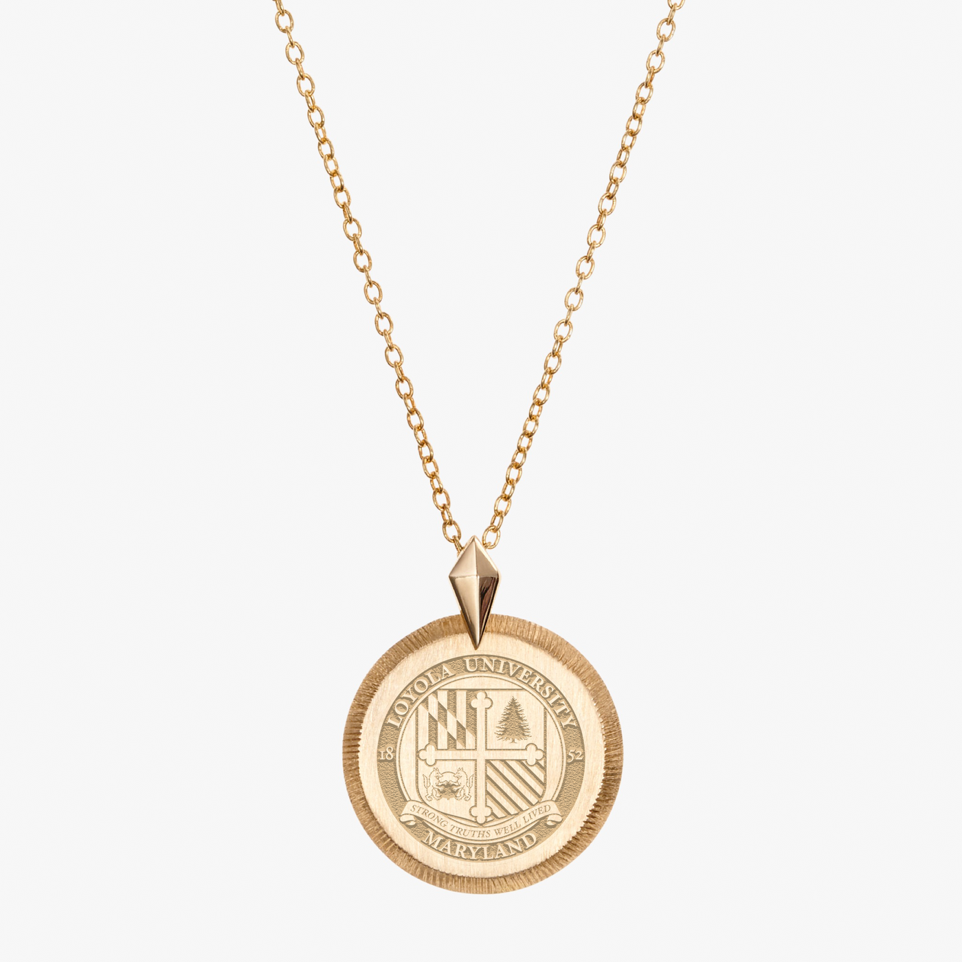 Loyola of Maryland Florentine Pendant