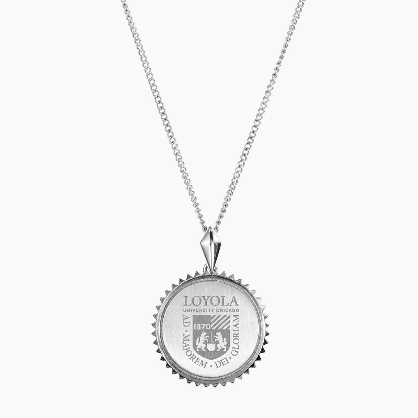 Loyola Chicago Sunburst Pendant