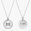 Michigan Florentine Championship Necklace Petite