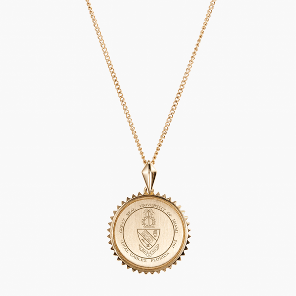 UMiami Sunburst Pendant