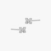 Michigan M Stud Earring