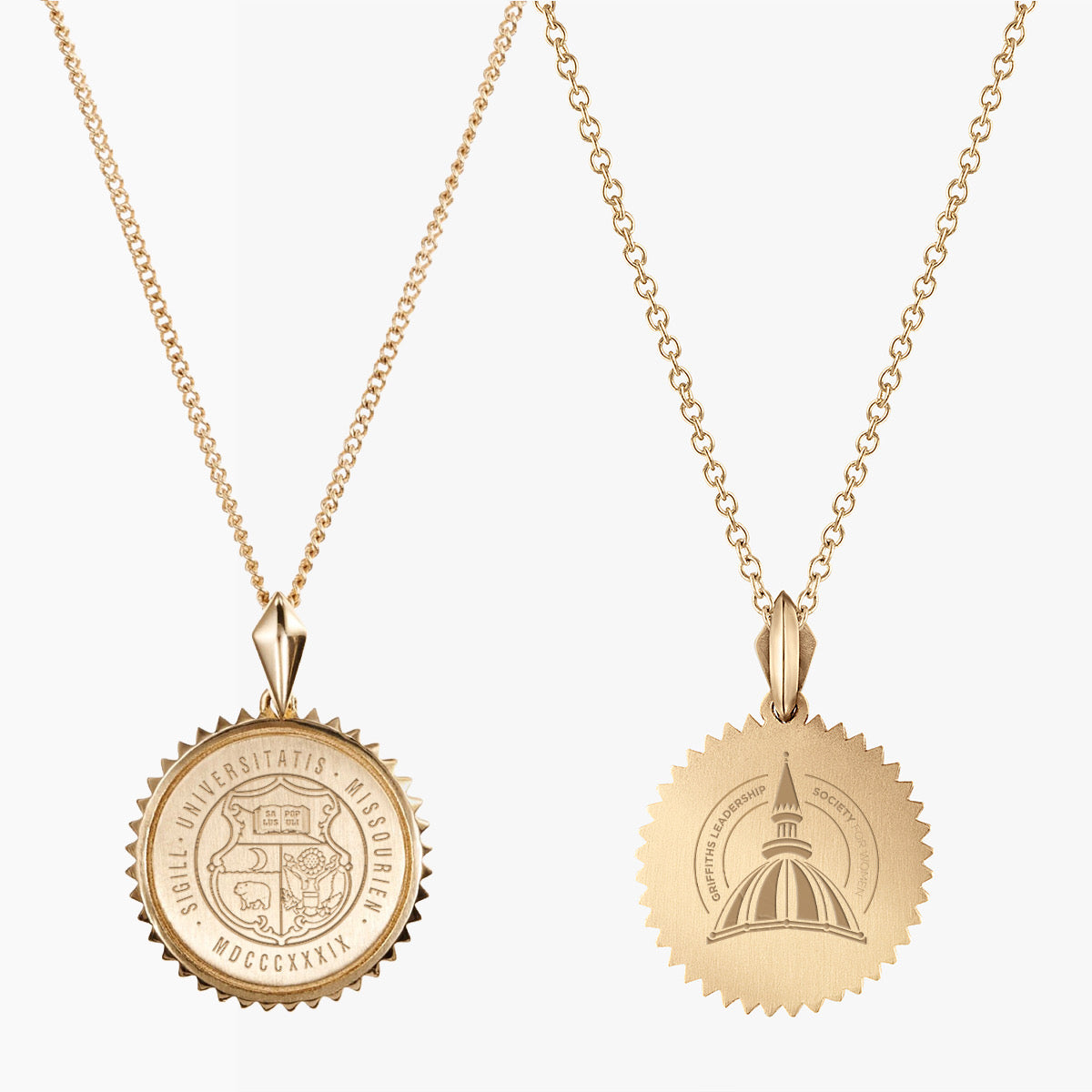 Mizzou Sunburst Pendant