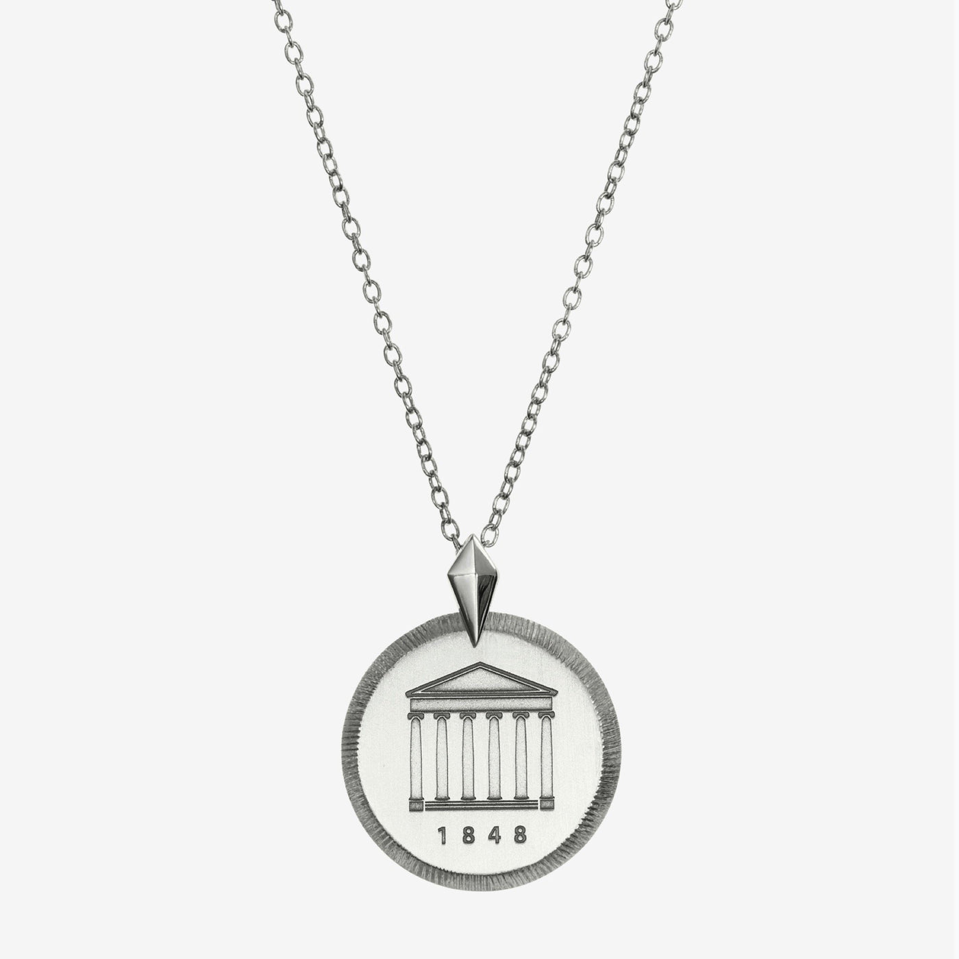 Ole Miss Florentine Pendant